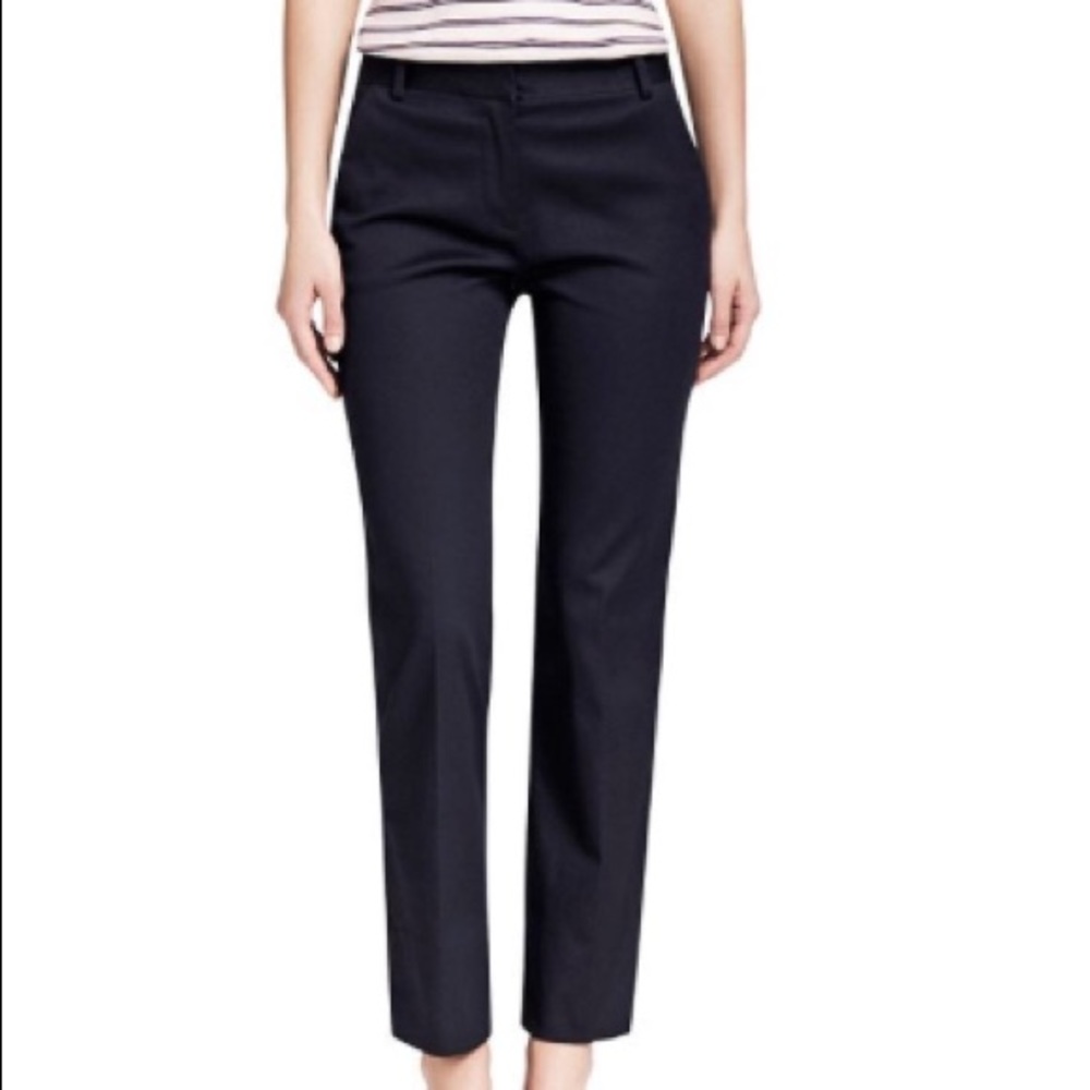 Navy Tory Burch blend work pants